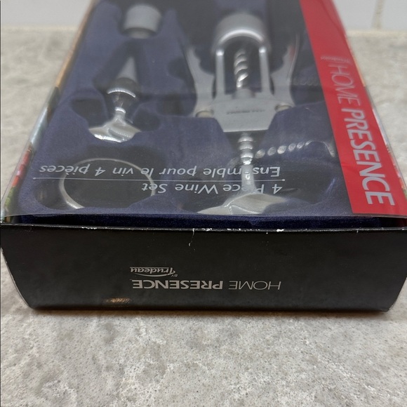 Silver Wine Accessory Set - Picture 7 of 7